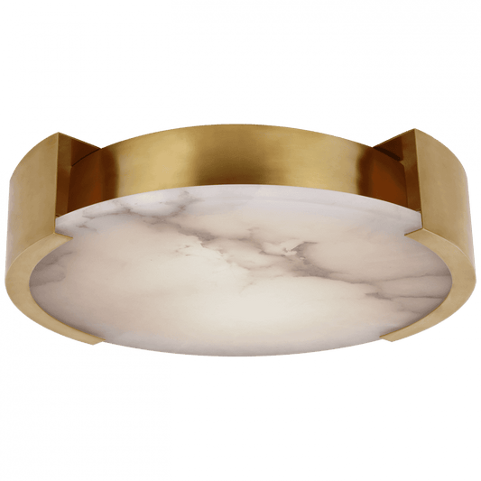 Visual Comfort Signature Melange X-Large Flush Mount Antique-Burnished Brass