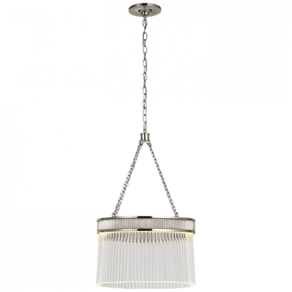 Visual Comfort Signature Menil Medium Chandelier Polished Nickel