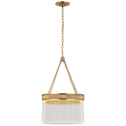 Visual Comfort Signature Menil Medium Chandelier Soft Brass