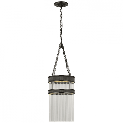 Visual Comfort Signature Menil Tall Chandelier Bronze