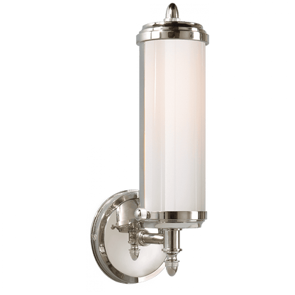 Visual Comfort Signature Merchant Bathroom Wall Sconce Chrome