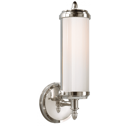 Visual Comfort Signature Merchant Bathroom Wall Sconce Chrome