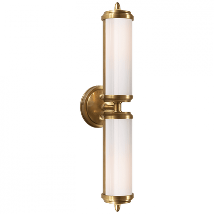 Visual Comfort Signature Merchant Double Bath Light Hand-Rubbed Antique Brass