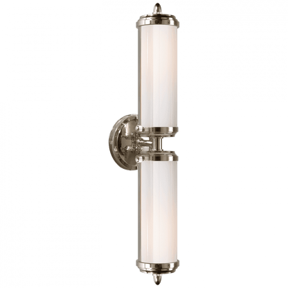 Visual Comfort Signature Merchant Double Bath Light Polished Nickel