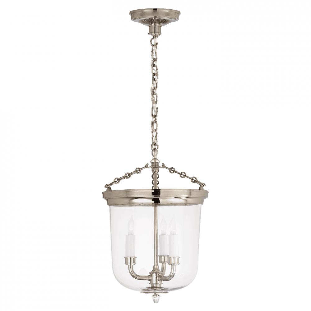 Visual Comfort Signature Merchant Hanging Lantern Polished Nickel