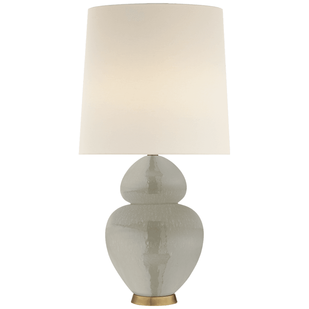 Visual Comfort Signature Michelena Table Lamp Shellish Gray