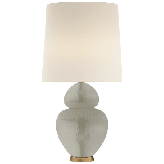 Visual Comfort Signature Michelena Table Lamp Shellish Gray