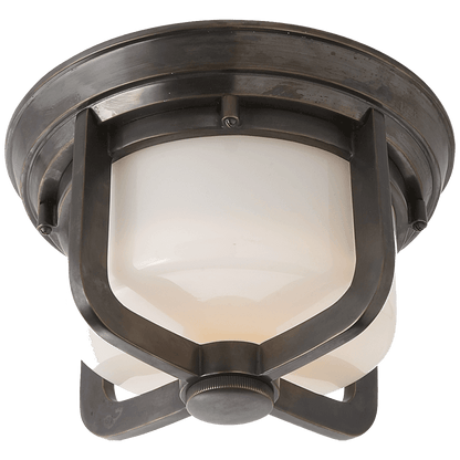Visual Comfort Signature Milton Flush Mount Bronze
