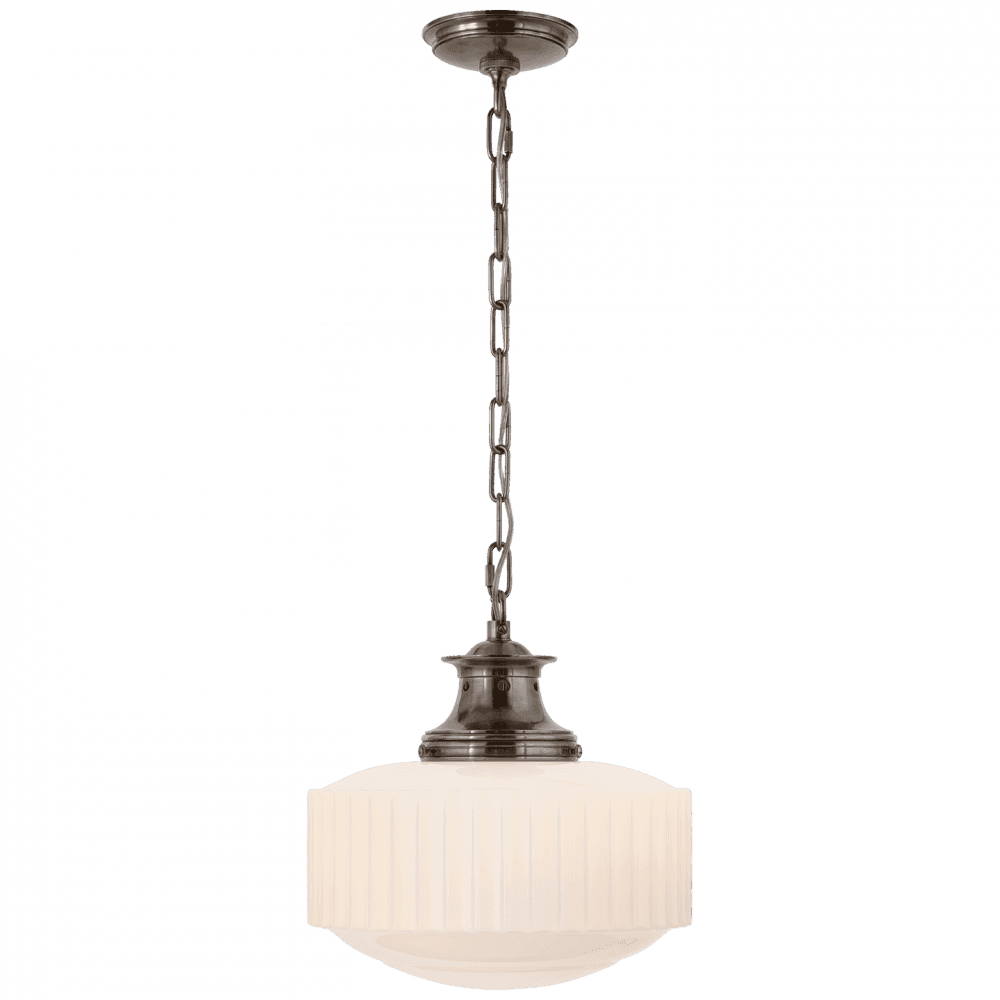 Visual Comfort Signature Milton Road Pendant Antique Nickel