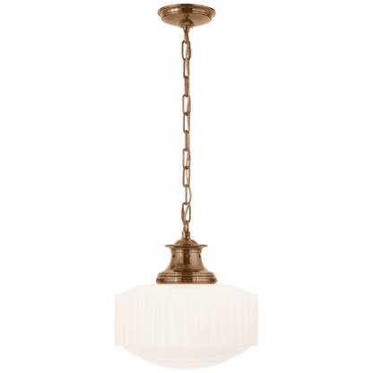 Visual Comfort Signature Milton Road Pendant Hand-Rubbed Antique Brass