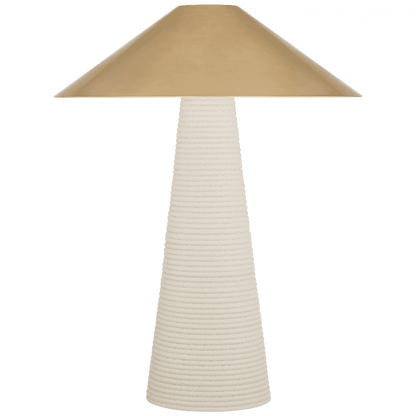 Visual Comfort Signature Miramar Accent Lamp Porous White Porcelain