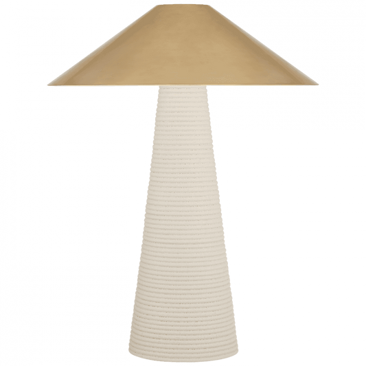 Visual Comfort Signature Miramar Accent Lamp Porous White Porcelain