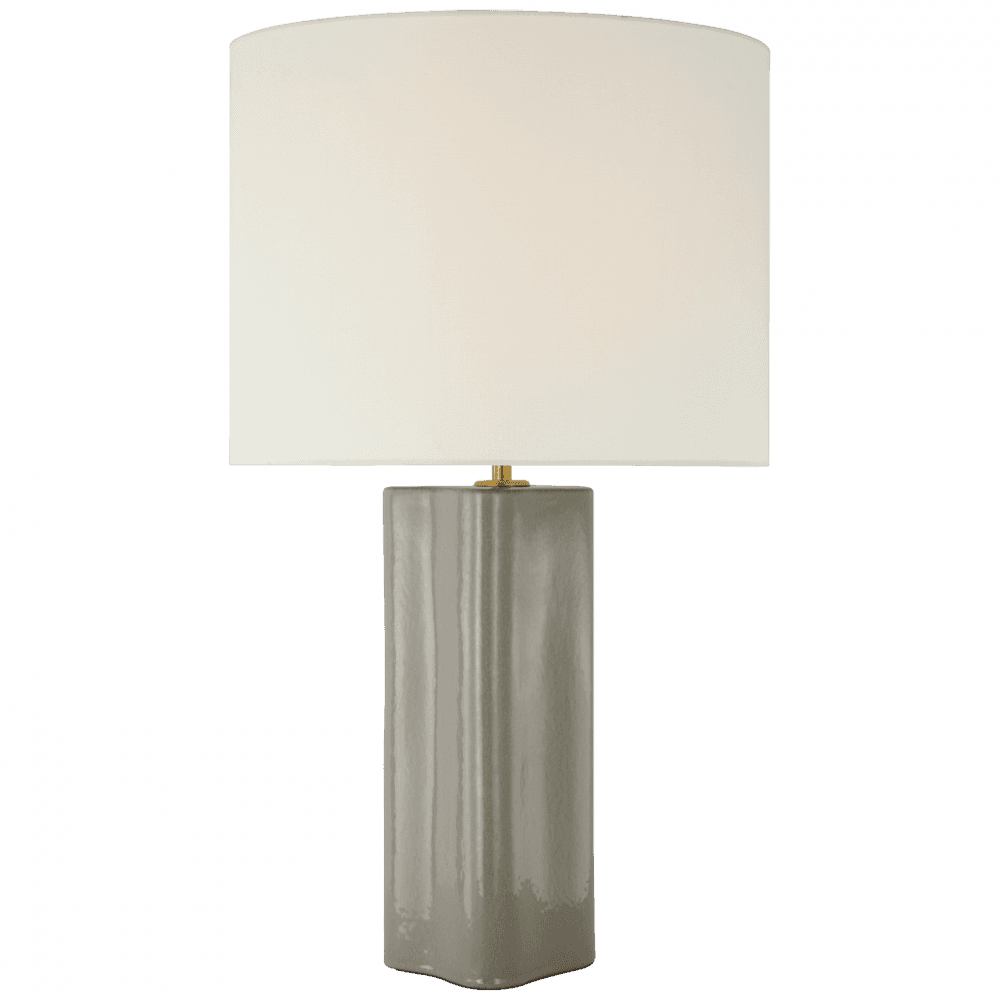Visual Comfort Signature Mishca Large Table Lamp Shellish Gray