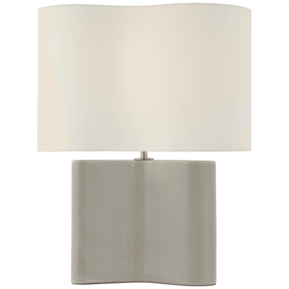Visual Comfort Signature Mishca Medium Table Lamp Shellish Gray