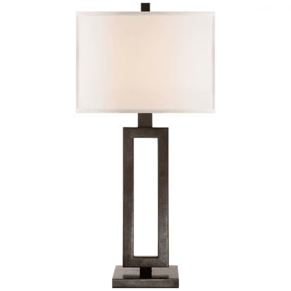 Visual Comfort Signature Mod Table Lamp Aged Iron