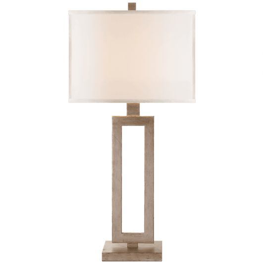 Visual Comfort Signature Mod Table Lamp Burnished Silver Leaf