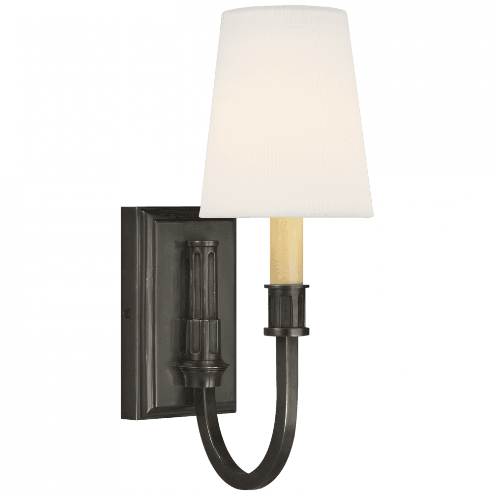 Visual Comfort Signature Modern Library Sconce Bronze