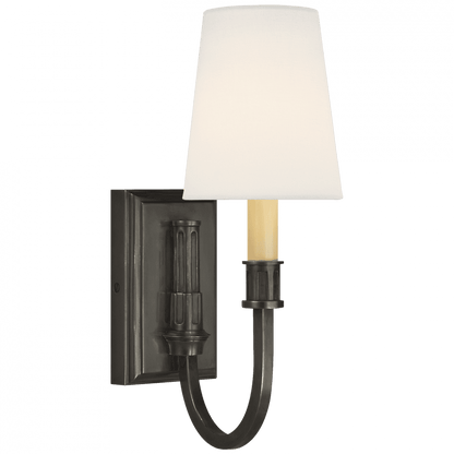 Visual Comfort Signature Modern Library Sconce Bronze