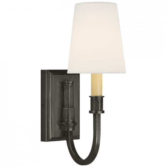 Visual Comfort Signature Modern Library Sconce Bronze