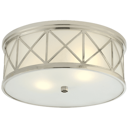 Visual Comfort Signature Montpelier Flush Mount Polished Nickel