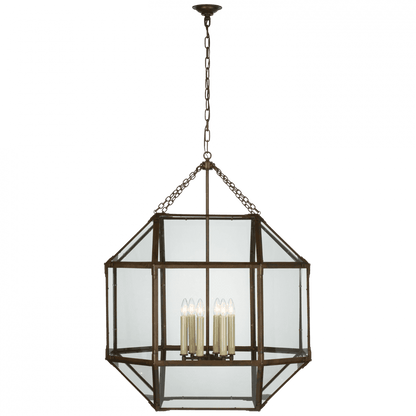 Visual Comfort Signature Morris Grande Lantern Antique Zinc