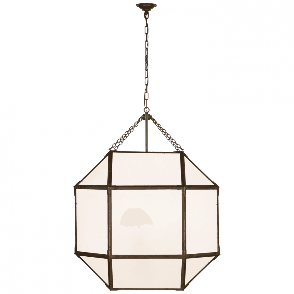 Visual Comfort Signature Morris Grande Lantern Antique Zinc