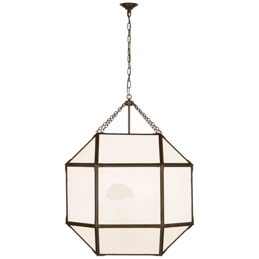 Visual Comfort Signature Morris Grande Lantern Antique Zinc