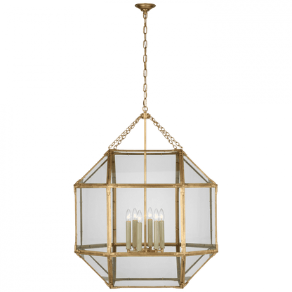 Visual Comfort Signature Morris Grande Lantern Gilded Iron