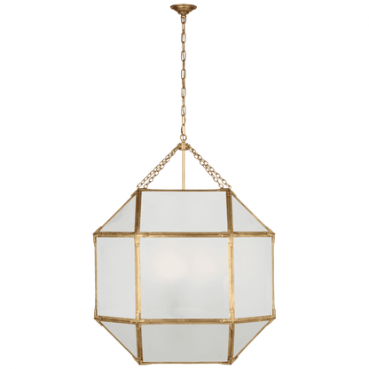 Visual Comfort Signature Morris Grande Lantern Gilded Iron
