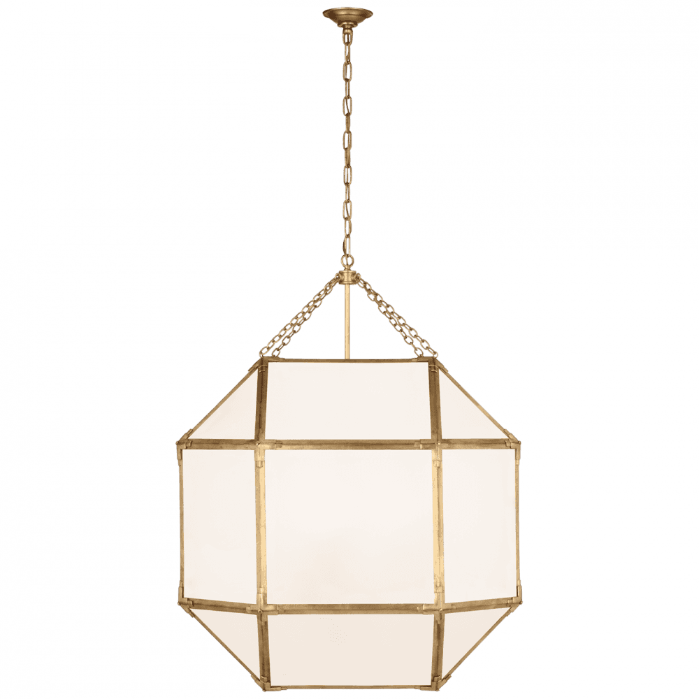 Visual Comfort Signature Morris Grande Lantern Gilded Iron