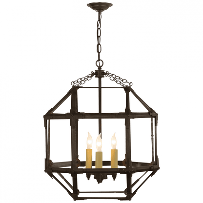 Visual Comfort Signature Morris Lantern Pendant Antique Zinc
