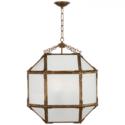 Visual Comfort Signature Morris Lantern Pendant Gilded Iron