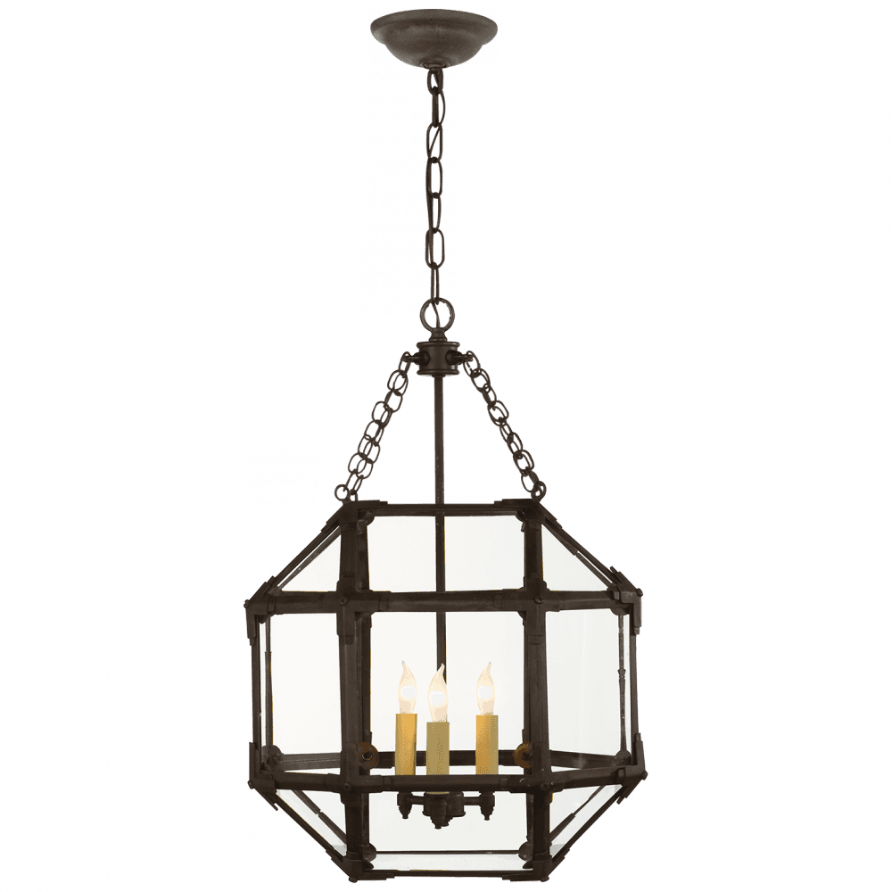 Visual Comfort Signature Morris Pendant Antique Zinc