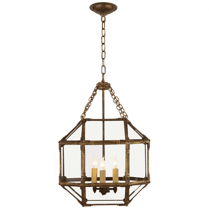 Visual Comfort Signature Morris Pendant Polished Nickel