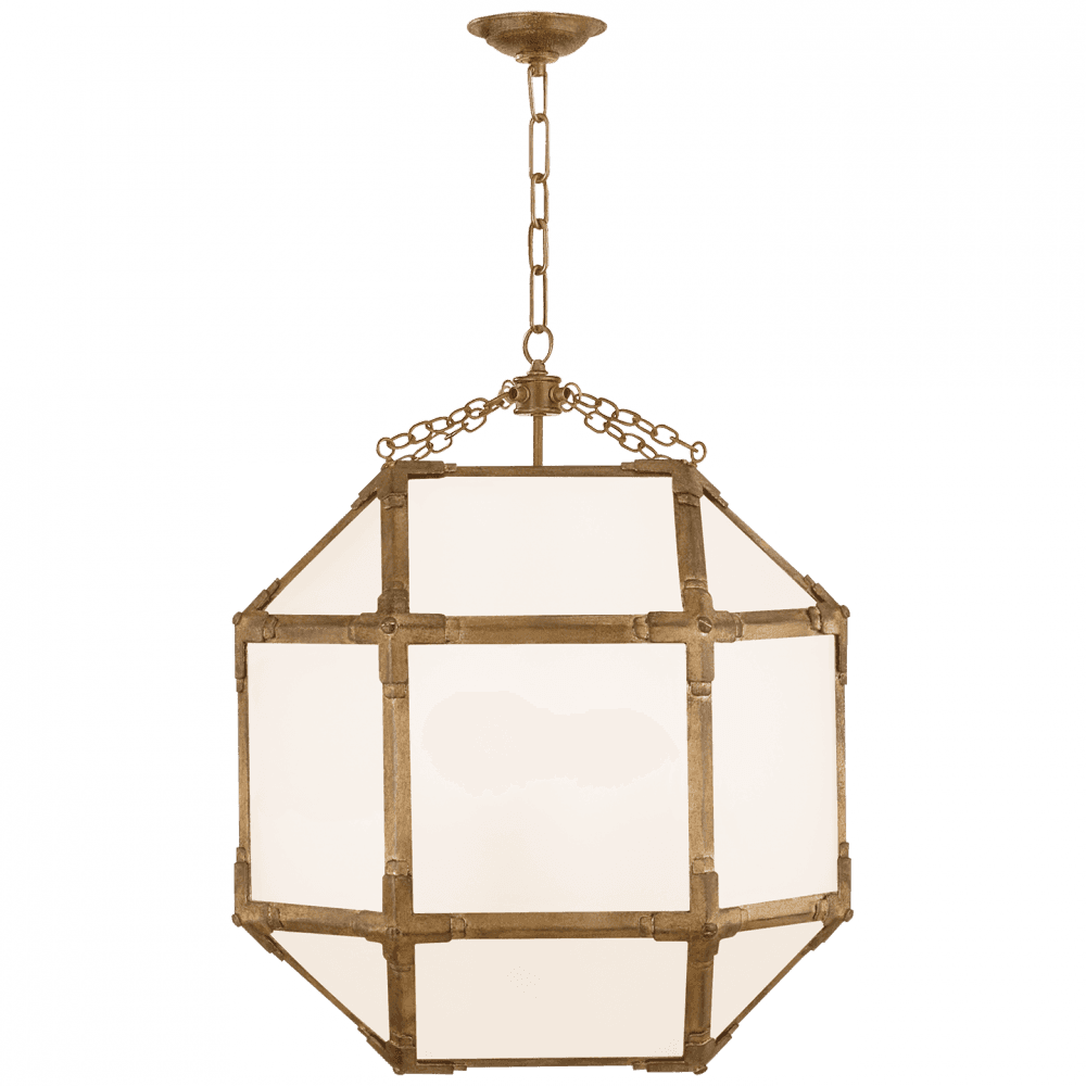 Visual Comfort Signature Morris Pendant Gilded Iron