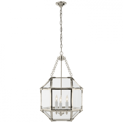 Visual Comfort Signature Morris Pendant Polished Nickel