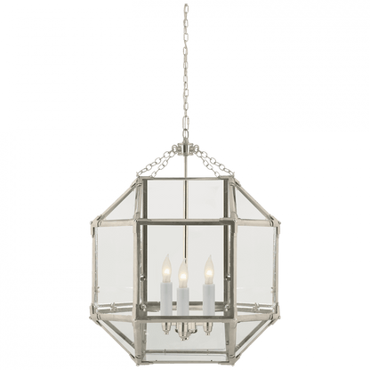 Visual Comfort Signature Morris Pendant Polished Nickel