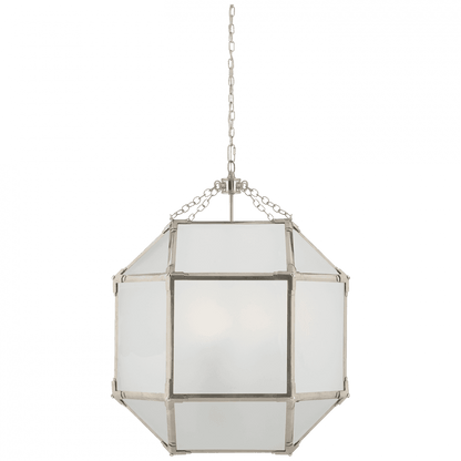Visual Comfort Signature Morris Pendant Polished Nickel