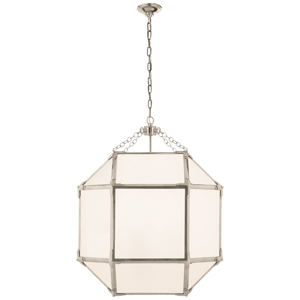 Visual Comfort Signature Morris Pendant Polished Nickel