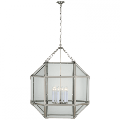 Visual Comfort Signature Morris Pendant Polished Nickel