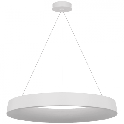 Visual Comfort & Co. Signature Collection Neptune 36" Uplight Ring Chandelier, Visual Comfort & Co. Signature Collection BBL 5097WHT DD6GN