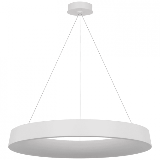 Visual Comfort & Co. Signature Collection Neptune 36" Uplight Ring Chandelier, Visual Comfort & Co. Signature Collection BBL 5097WHT DD6GN