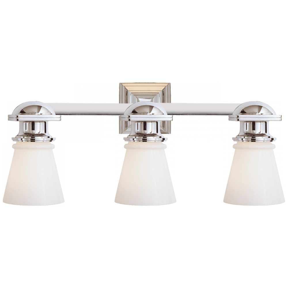 Visual Comfort Signature New York Subway Vanity Light Chrome