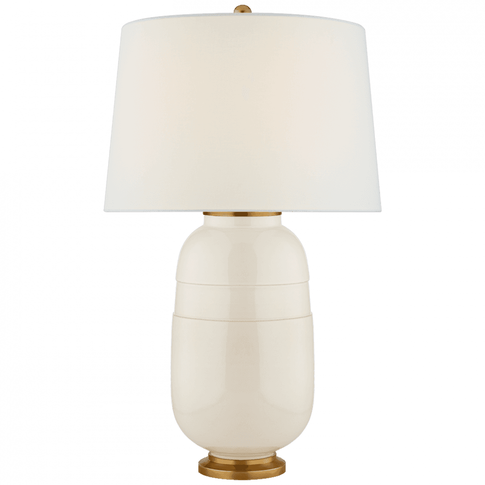 Visual Comfort Signature Newcomb Medium Table Lamp Ivory