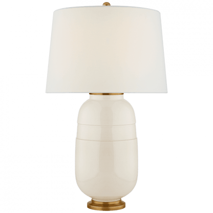 Visual Comfort Signature Newcomb Medium Table Lamp Ivory