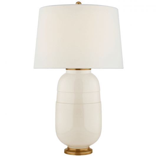 Visual Comfort Signature Newcomb Medium Table Lamp Ivory