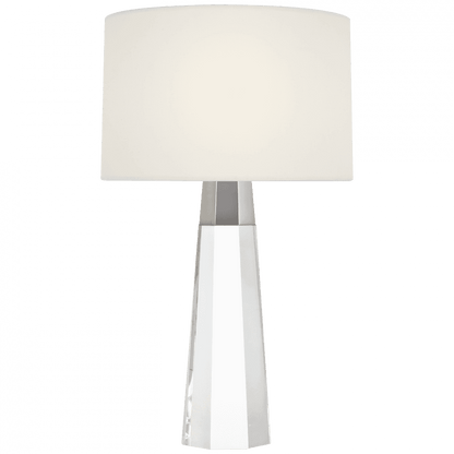 Visual Comfort Signature Olsen 15 Crystal and Polished Nickel