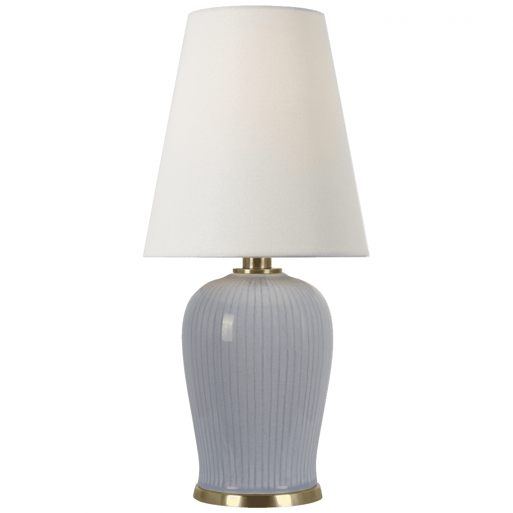 Visual Comfort Signature Opera 16 Polar Blue Crackle