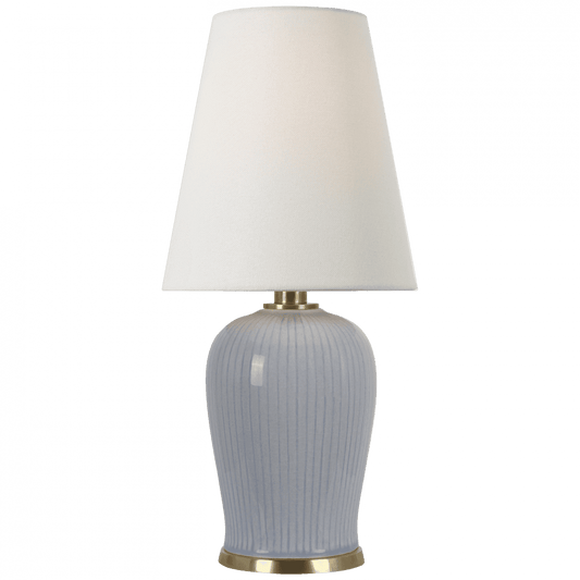 Visual Comfort Signature Opera 16 Polar Blue Crackle