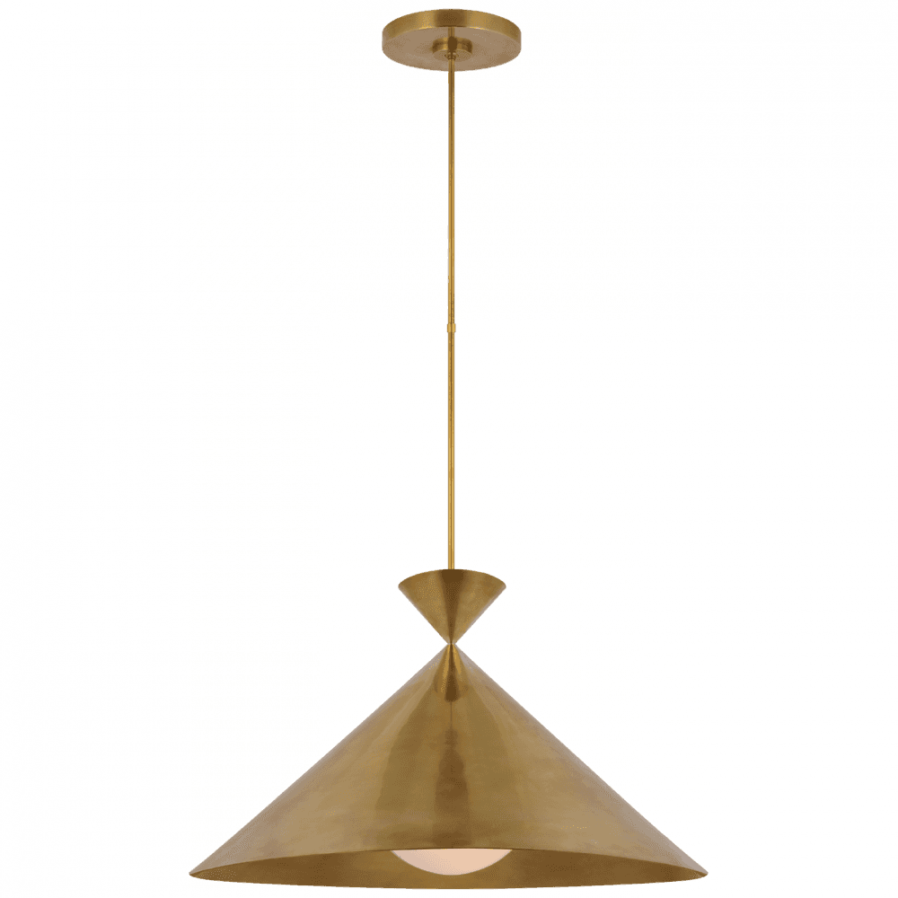 Visual Comfort Signature Orsay Grande Pendant Polished Nickel